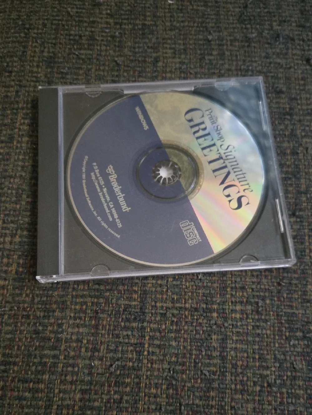 Vintage Broderbund: The Print Shop Signature Greetings Software